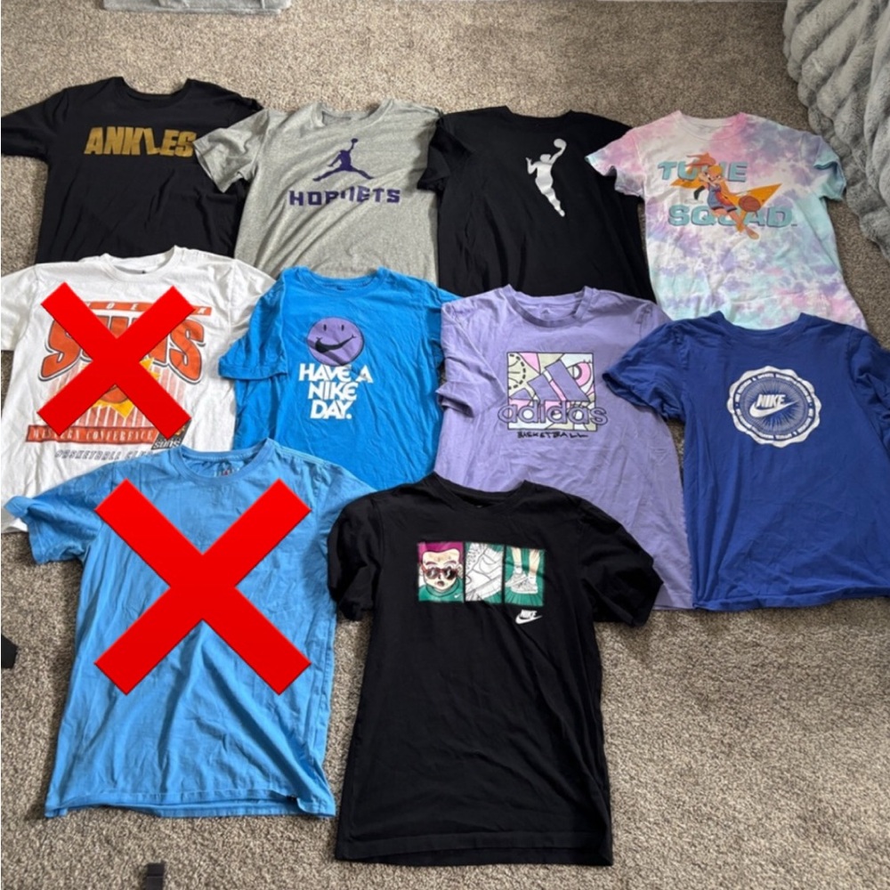nike and jordan shirts